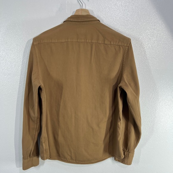 UNTUCKit Rohan Slim Fit Button Up Shirt Mens Large Brown Modal Cotton Classic - Picture 3 of 9